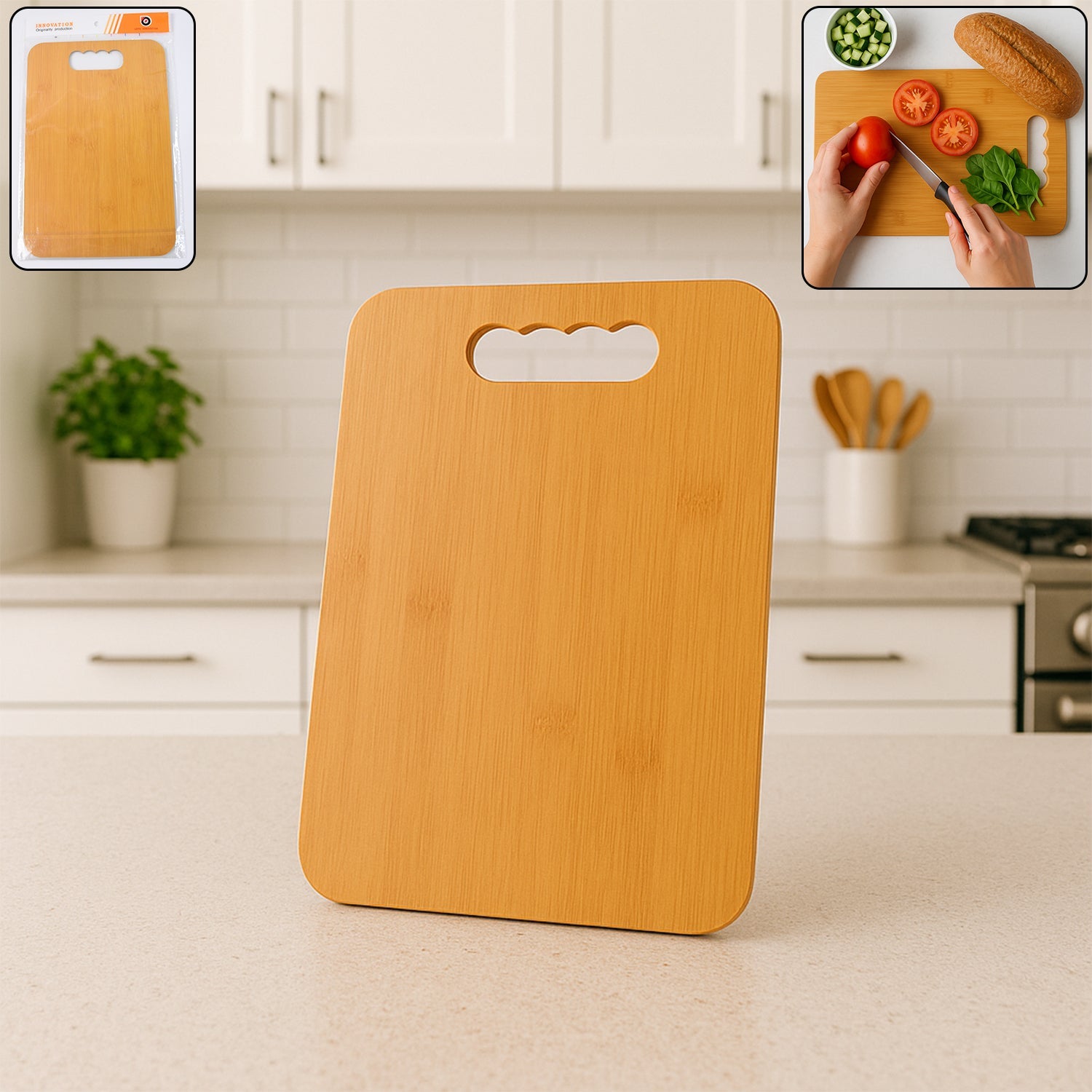 Wooden Chopping Board For Vegetable Cutting & Kitchen Use Wooden Chopping Board For Vegetable Cutting & Kitchen Use